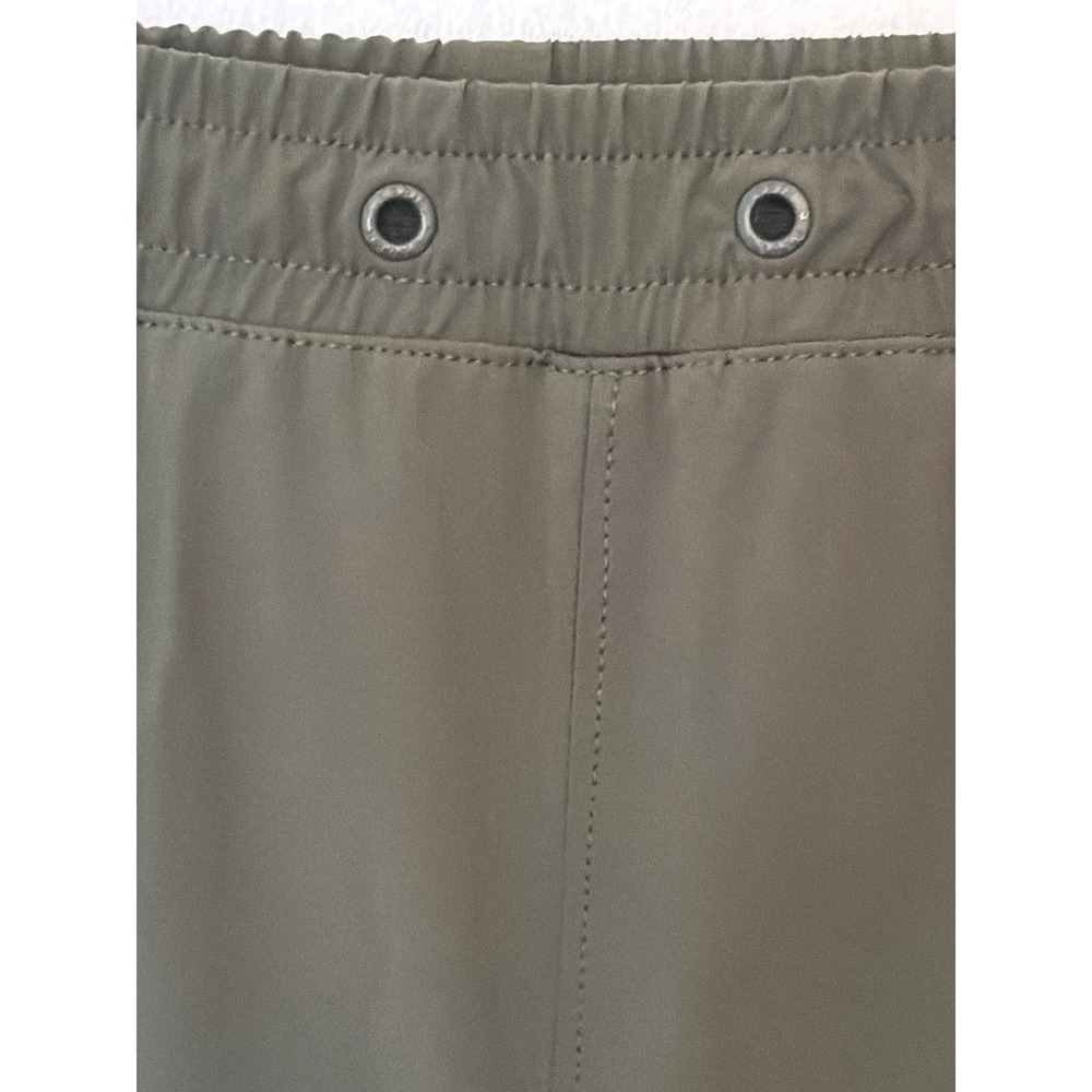 Eddie Bauer Rainier Fleece Lined Pants Womens 10 Olive Cargo Joggers Hiking - Picture 2 of 11
